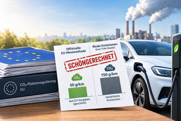 Schoenrechnerei bei Klimabilanz von E-Autos